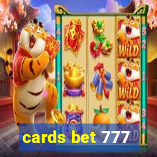 cards bet 777